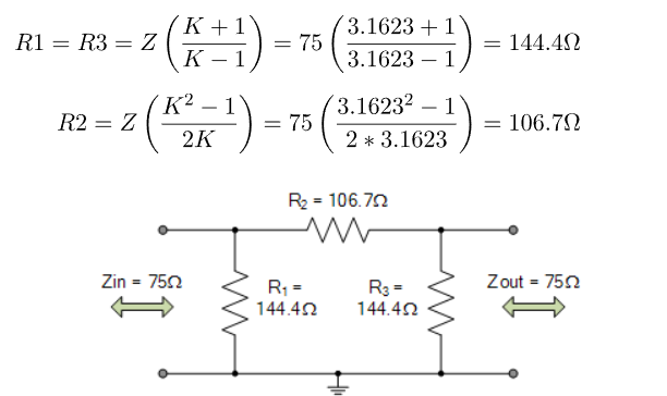 محاسبه مقاومت R1 , R2