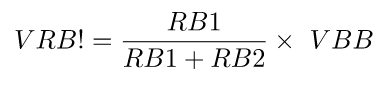 ولتاژ RB1 ترانزیستور تک پیوندی