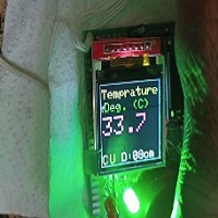 سنسور دمای لمسی ESP32