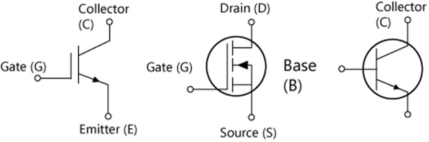 نماد های شماتیک ترانزیستور
