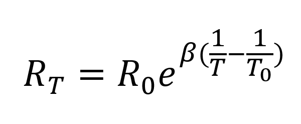 معادله رابطه بین مقاومت و دما 